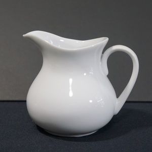 Ten Strawberry Street Royal White Porcelain Creamer